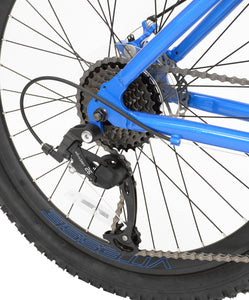 24" Genesis Mauler Mountain Pro Bike Off Road Trail Tires 8-Speed Bicycle