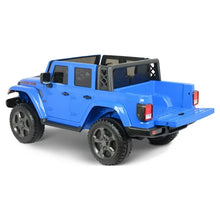 Load image into Gallery viewer, 12V Jeep Gladiator Ride-On Truck Battery-Powered Vehicle w/ Sound Effects, Blue, Ages 3+
