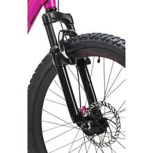 Load image into Gallery viewer, 24&quot; Genesis Messina Mountain Pro Bike Off Road Trail Tires 8-Speed Bicycle
