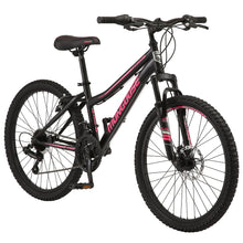 Load image into Gallery viewer, 24&quot; Mongoose Excursion Mountain Pro Bike Off Road Trail Tires 21-Speed Bicycle
