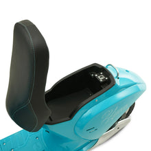 Load image into Gallery viewer, 24V Retro Euro-Style Battery-Powered Electric Scooter, Ages 13+ Blue
