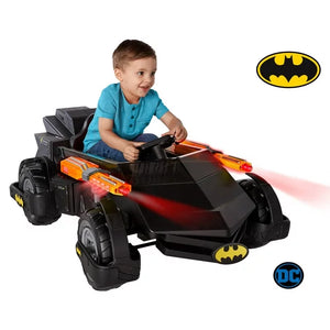 6V Batman Batmobile Battery-Powered Vehicle w/ Sound Effects, Ages 2+