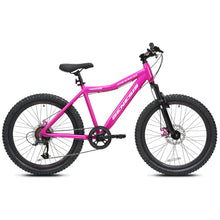 Load image into Gallery viewer, 24&quot; Genesis Messina Mountain Pro Bike Off Road Trail Tires 8-Speed Bicycle

