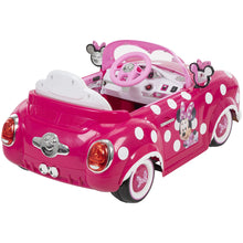 Load image into Gallery viewer, Disney Minnie Convertible Car Mouse 6V Battery-Powered Ride-On Toy, Ages 3+
