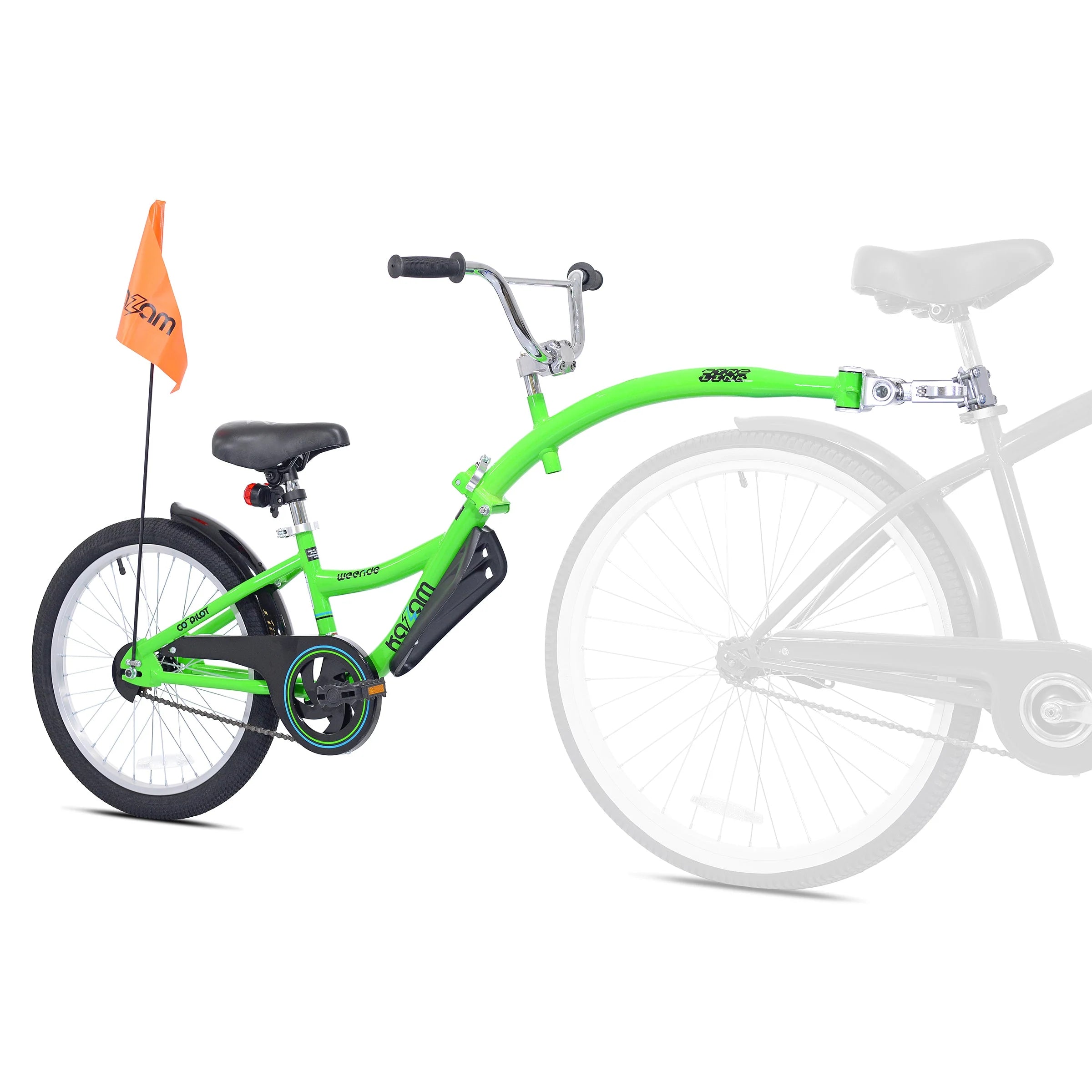WeeRide 20 In. Co-Pilot Child Bike Trailer, White - Walmart.com