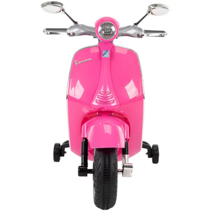 Vespa V6 Battery-Powered Scooter Ride-On Toy, Ages 18M+, Pink