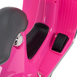 Vespa V6 Battery-Powered Scooter Ride-On Toy, Ages 18M+, Pink