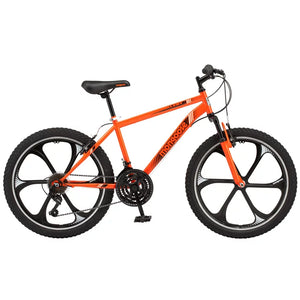 Boy's 24" Awesome Alert Mag Wheel Mountain Bike, 21-Speed, Orange, Ages 8+
