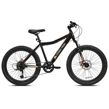 Load image into Gallery viewer, 24&quot; Ozark Trail Mountain Pro Off Road Trail Bike 8-Speed Bicycle, Black
