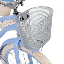 Load image into Gallery viewer, Girl&#39;s Deluxe Classic Cruiser Bike 24&quot; Perfect Fit Steel Frame Comfort Ride, Light Blue
