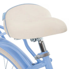 Load image into Gallery viewer, Girl&#39;s Deluxe Classic Cruiser Bike 24&quot; Perfect Fit Steel Frame Comfort Ride, Light Blue
