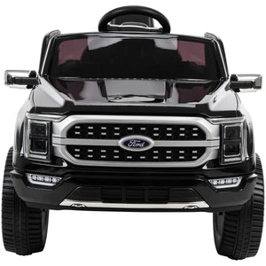 Ford F-150 Ride-On Truck Battery-Powered Vehicle w/ Sound Effects, Black, Ages 3+
