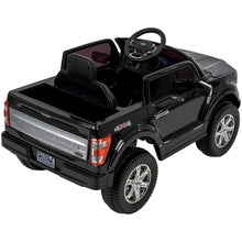 Load image into Gallery viewer, Ford F-150 Ride-On Truck Battery-Powered Vehicle w/ Sound Effects, Black, Ages 3+
