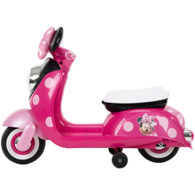 Load image into Gallery viewer, Disney Minnie Mouse Battery-Powered Scooter Ride-On Toy, Ages 18M+
