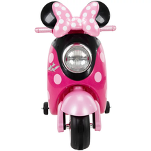 Load image into Gallery viewer, Disney Minnie Mouse Battery-Powered Scooter Ride-On Toy, Ages 18M+
