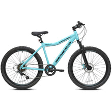 Load image into Gallery viewer, Women&#39; 26&quot; Genesis Vallaro Mountain Bike Off Road Tires 8-Speed Bicycle, Blue
