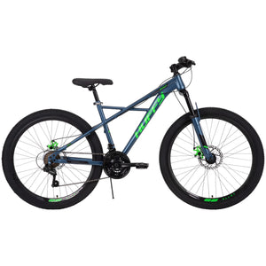 26" Scout Mountain Pro Off Road Bike 21-Speed Bicycle w/ Front Suspension Fork, Blue