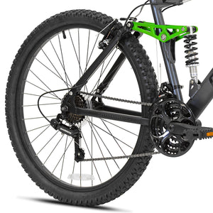 26" Genesis V2100 Mountain Pro Bike Off Road Trail Tires 21-Speed Bicycle