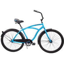 Load image into Gallery viewer, Men&#39;s Beach Cruiser Bike 26&quot; Perfect Fit Frame Steel Comfort Ride, Matte Blue
