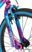 Load image into Gallery viewer, Girls&#39; 2 Illusion BMX Bike 20&quot; Wheels and Steel Frame Comfort Ride, Blue Purple
