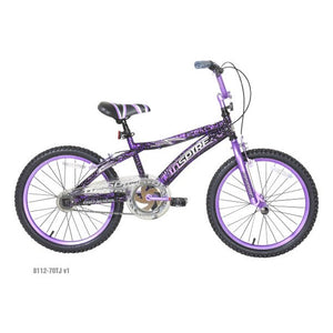 Girl's 20" Inspire BMX Bike Cool Graphics w/ Front Pegs & Handbrakes, Ages 8-12