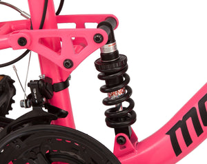 Women's 26" Major Mountain Pro Bike Off Road Trail Tires 18-Speed Bicycle, Pink