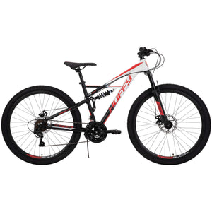 Men's 27.5" Oxide Mountain Off Road Trail Bike 21-Speed Bicycle, Dual Suspension