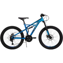 Load image into Gallery viewer, Boy&#39;s 24&quot; Oxide Mountain Pro Off Road Trail Bike 21-Speed Bicycle, Ages 10-15
