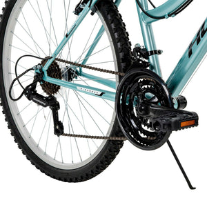 Women's 26" Rock Creek Mountain Bike Off Road Trail Tires 18-Speed Bicycle, Blue