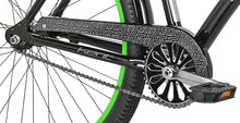 Load image into Gallery viewer, 26&quot; Men&#39;s La Jolla Beach Cruiser Bike Comfy Frame, Single Speed, Black &amp; Green
