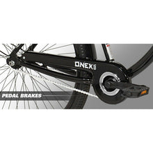 Load image into Gallery viewer, Men&#39;s 29&quot; Onex Cruiser Bike, Lightweight Aluminum Frame, Single-Speed, Black
