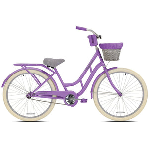 Women's 26" Innsbruck Beach Cruiser Bike Perfect Comfort Ride, Purple