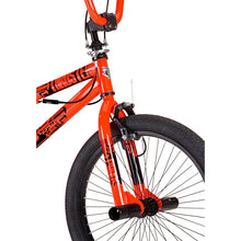Load image into Gallery viewer, Boys&#39; Thruster BMX Bike 20&quot; w/ Front and Rear Pegs, Ages 8-12, Neon Orange
