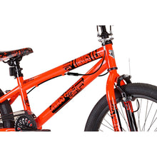 Load image into Gallery viewer, Boys&#39; Thruster BMX Bike 20&quot; w/ Front and Rear Pegs, Ages 8-12, Neon Orange

