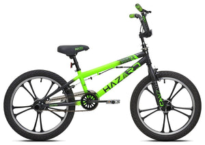 Boys' Hazard Madd Gear Mag Wheels BMX Bike 20" w/ Front and Rear Pegs