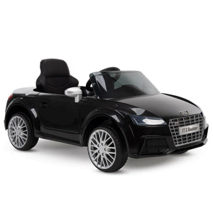 Audi Roadster Ride-On Battery-Powered Vehicle w/ Sound Effects, Ages 3+, Black
