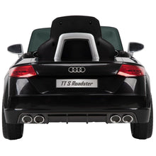 Load image into Gallery viewer, Audi Roadster Ride-On Battery-Powered Vehicle w/ Sound Effects, Ages 3+, Black
