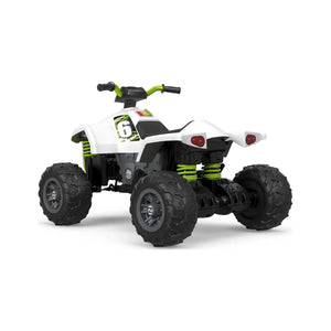 Power Racing ATV Battery-Powered Ride-On Vehicle w/ Awesome Graphics, Ages 3+