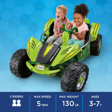 Load image into Gallery viewer, Power Wheels Dune Racer Extreme Battery-Powered Ride-On, Ages 3-7, Green
