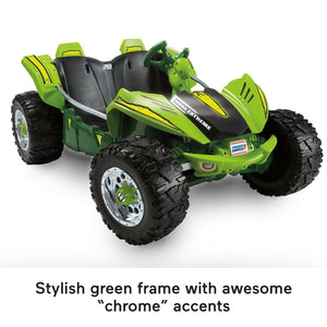 Power Wheels Dune Racer Extreme Battery-Powered Ride-On, Ages 3-7, Green