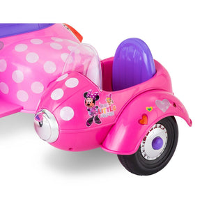 Disney Minnie Mouse Battery-Powered Scooter with Sidecar Ride-On Toy, Ages 18M+
