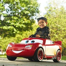 Load image into Gallery viewer, Disney Cars Lightning McQueen Battery-Powered Vehicle w/ Sound Effects, Ages 3+
