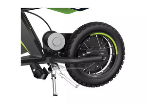 Kid's Razor Dirt Rocket SX125 Electric-Powered Dirt Bike, Ages 7+, Green