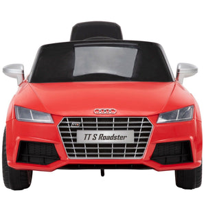 Audi Roadster Ride-On Battery-Powered Vehicle w/ Sound Effects, Ages 3+, Red
