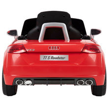 Load image into Gallery viewer, Audi Roadster Ride-On Battery-Powered Vehicle w/ Sound Effects, Ages 3+, Red
