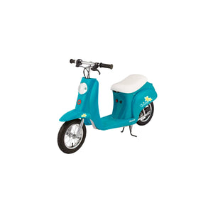 Razor Pocket Mod Euro-Style Battery-Powered Electric Scooter, Ages 13+ Turquoise