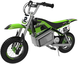 Kid's Razor Dirt Rocket SX350 Electric-Powered Dirt Bike, Ages 13+, Green
