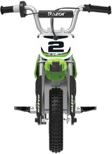 Load image into Gallery viewer, Kid&#39;s Razor Dirt Rocket SX350 Electric-Powered Dirt Bike, Ages 13+, Green

