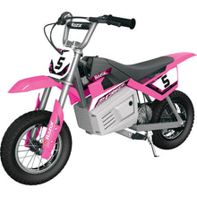 Load image into Gallery viewer, Kid&#39;s Razor Dirt Rocket MX350 Electric-Powered Dirt Bike, Ages 13+, Pink
