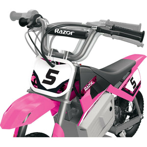 Kid's Razor Dirt Rocket MX350 Electric-Powered Dirt Bike, Ages 13+, Pink